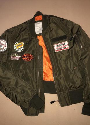 Бомбер  по типу alpha industries