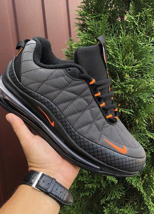 Чоловічі кросівки nike air max 720 термо сірі