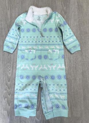 Человек флисовый 18 мес.carter’s