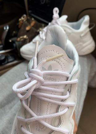 Кросівки adidas ozweego white  кроссовки8 фото