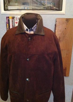 Мягкая, лёгкая демисезонная куртка бренда ac, р. 54-56