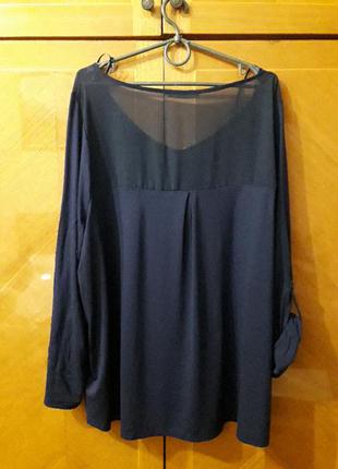 Брендовая новая вискозная стильная блуза  р 24 от  george2 фото