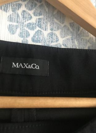 Max&co новые брюки , укороченная модель с манжетом, размер s6 фото