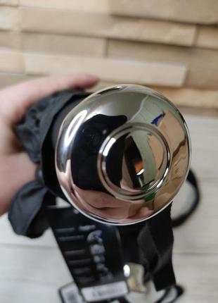 Зонт автомат с двойными спицами чёрный унисекс