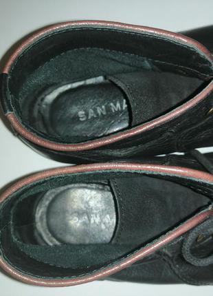 Ботинки кожаные san marina4 фото