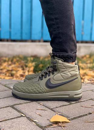 Мужские кроссовки nike lunar force 1 duckboot  без меха | чоловічі кросівки зима