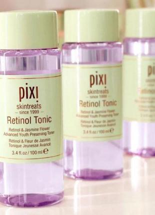 Тоник для лица с ретинолом pixi retinol tonik 100 ml
