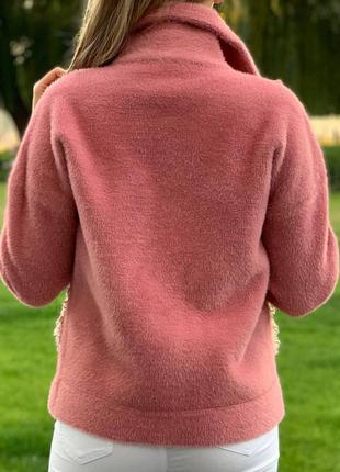 Шикарная курточка пальто шубка с шерстью альпаки турция ☝️☝️☝️6 фото