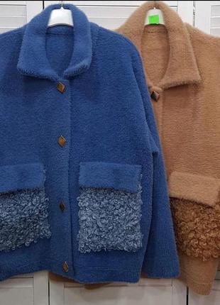Шубка пальто курточка с шерстью альпаки турция ☝️☝️☝️1 фото