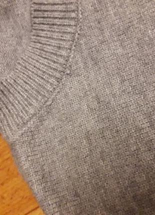 Свитшот укороченный вязаный, топ, свитер, рукав реглан4 фото