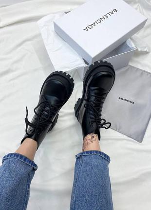 Черевики strike lace-boot up black 8