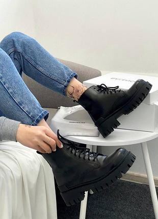 Черевики strike lace-boot up black 4