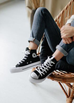 Кеды converse высокое качество женские1 фото