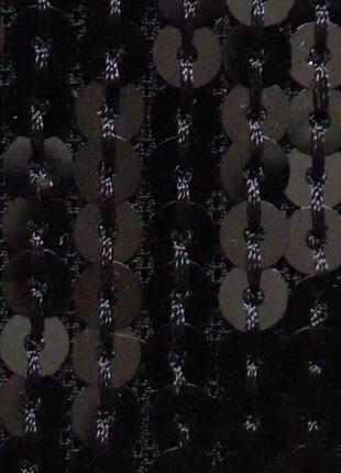 Плаття чорне з паєтками розмір s-м clenning colection5 фото
