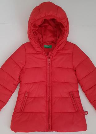 Куртка ❄пуховик пальто для девочки united colors of benetton1 фото