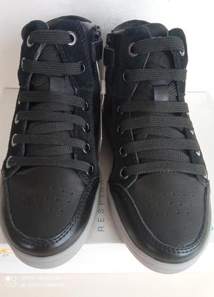 Демисезонные дышащие ботинки geox 29 р (19,3 см)7 фото