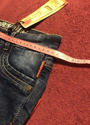 Утеплённые джинсы венгрия на рост 140 см6 фото