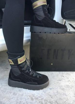 Чоботи puma x fenty scuba boot black