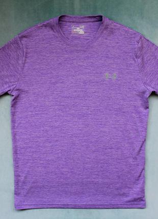 Under armour® tech space dye термо футболка спортивная для бега размер s m1 фото