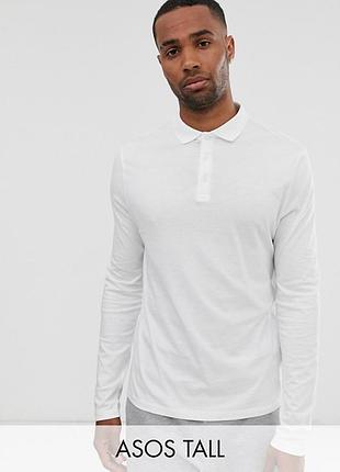 Поло с длинным рукавом