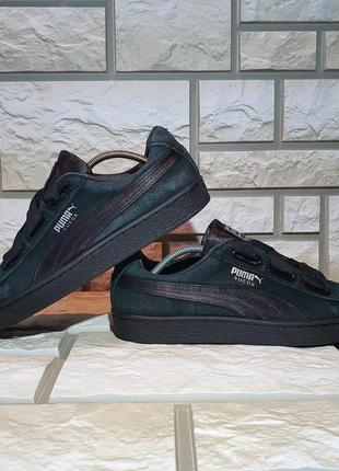 Кроссовки puma suede heart ep (40eur/25,5см)3 фото