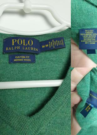 Джемпер из тонкой шерсти мериноса polo ralph lauren10 фото