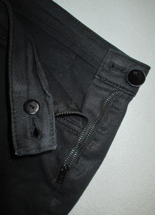 Шикарные джинсы скинни чёрные с небольшим отливом asos 🍁🌹🍁6 фото