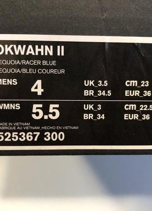 Спортивні черевикі nike okwahn ll 36р9 фото