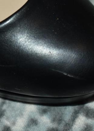 Туфли черные женские каблук8 фото