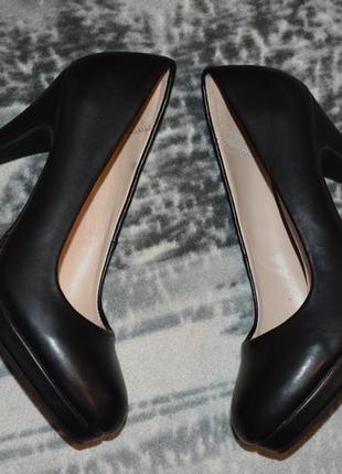 Туфли черные женские каблук7 фото