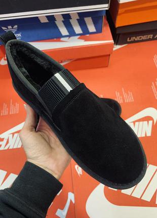 Тапочки на хутрі міні уггі mini ugg мокасини зима
