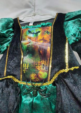 Карнавалтное платье ведьма3 фото
