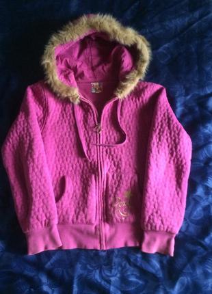 Утеплённая спортивная кофта, бомбер