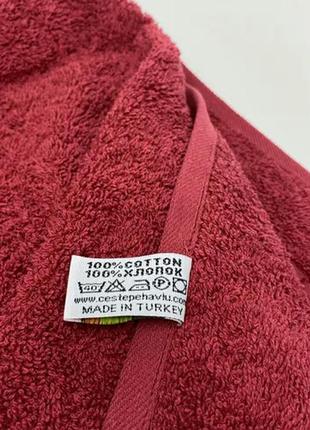 Махровое полотенце vip cotton cestepe , 100% хлопок, турция.4 фото