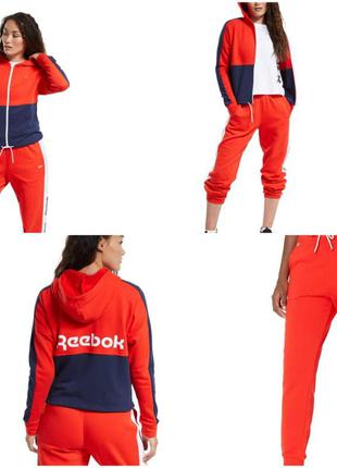 Костюм для спорта и отдыха штаны толстовка reebok w16, w18, w22, w24 xxl-5xl