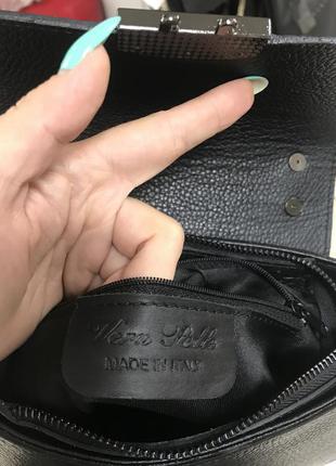 Кожаная сумочка сумка кроссбоди сумочка на плечо италия 🔥🔥5 фото