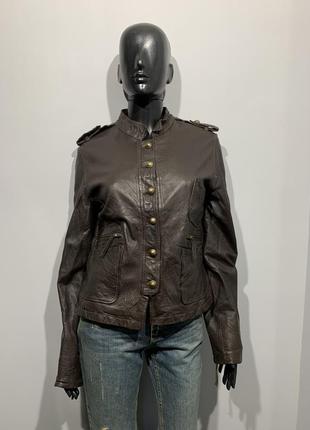 Шкіряна куртка arma розмір m/l