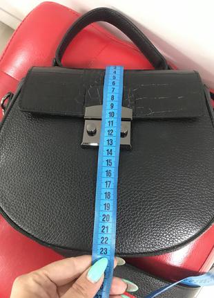 Кожаная сумочка сумка кроссбоди сумочка на плечо италия 🔥🔥7 фото