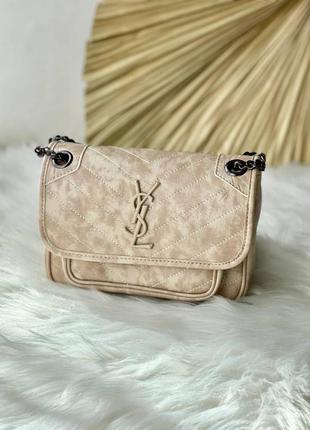 🖤🖤🖤сумка в стиле yves saint laurent niki baby bag in vintage5 фото