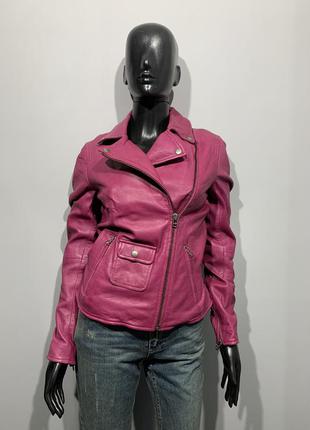 Кожаная куртка косуха goosecraft размер m