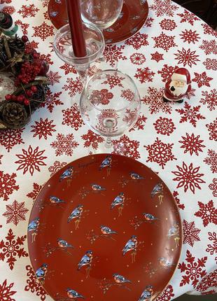 Новорічна скатертину водовідштовхувальна з тефлоновим просоченням