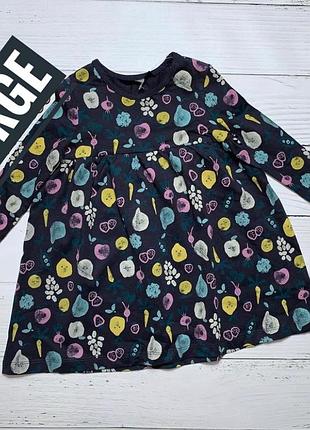 Платье для девочки из хлопка