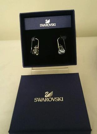 Сережки swarovski