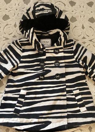 Стильний плащ next на флісі