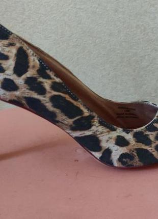Туфли леопардовые, удобные2 фото
