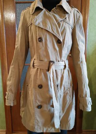 Плащ песочного цвета женский cool vintage"