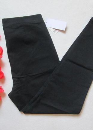 Суперовые стрейчевые черные джинсы джеггинсы на резинке высокая посадка george.5 фото