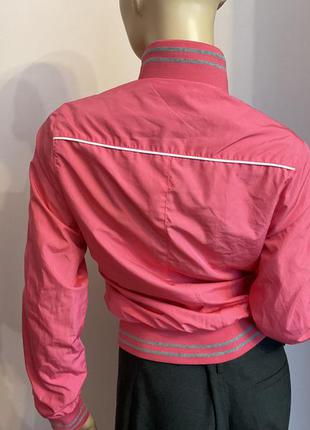 Двусторонняя розовая курточка ветровка /s/ brend lk&jns4 фото