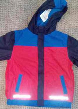 Дощовик, куртка демісезонна на флісі 116/1224 фото