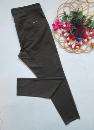 Шикарные стрейчевые джинсы скинни батал цвета хаки autogreph marks & spencer 🍁🌹🍁5 фото